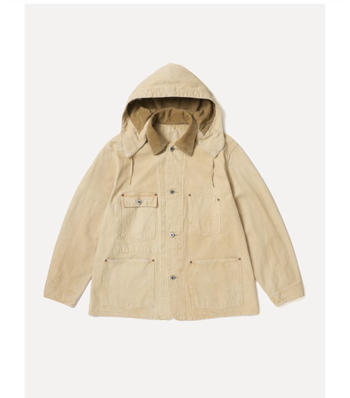 1)아프레쎄 26ss 빈티지 실크 헴프 커버올 자켓 상품이미지3