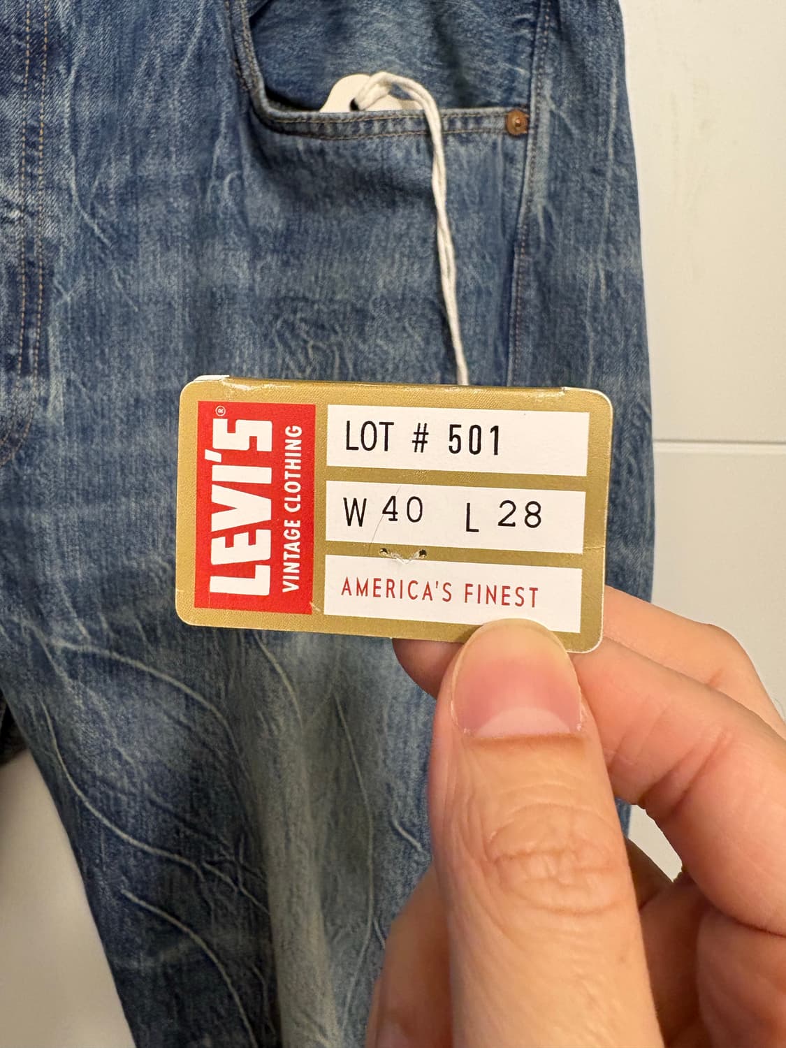 리바이스 LVC 501 상품이미지5