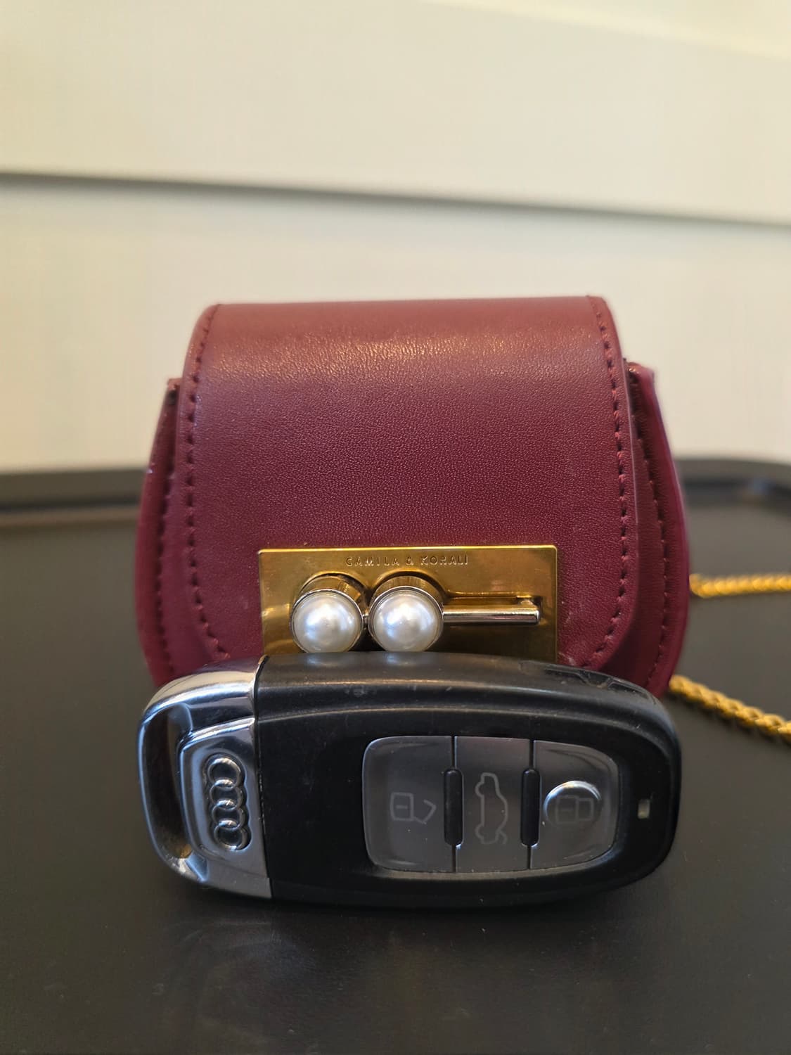 카밀라 앤  코랄리 미니 미니 체인백 버건디 상품이미지6