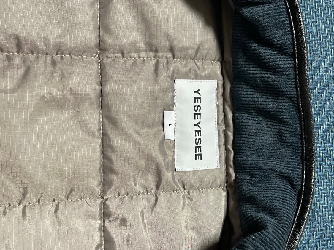 예스아이씨 padded jacket navy 상품이미지5