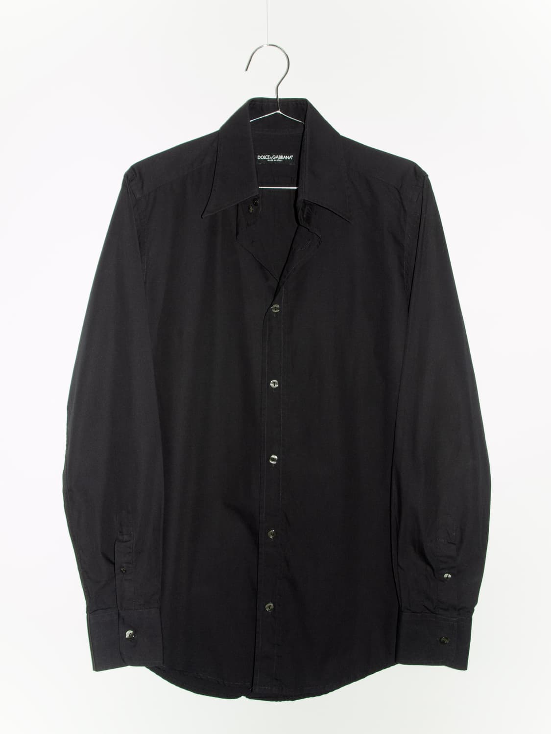 Cotton Slim Solid Shirts 상품이미지1