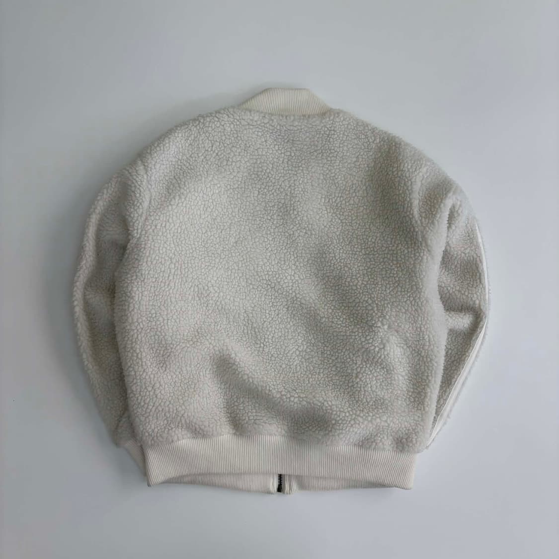 아디다스 화이트 쉐르파 플리스 자켓 뽀글이 SST 져지(85) 상품이미지3