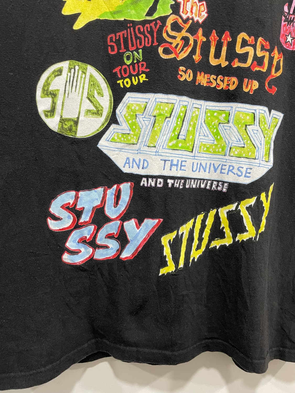 Stussy 스투시 멀티로고 그래픽 반팔티셔츠 상품이미지6