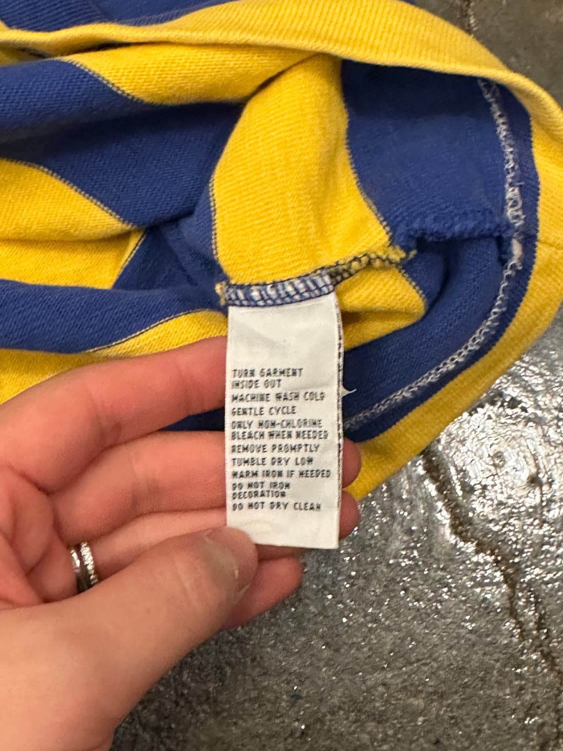 POLO 폴로 랄프로렌 럭비 스타라이프 반팔티 M 상품이미지8