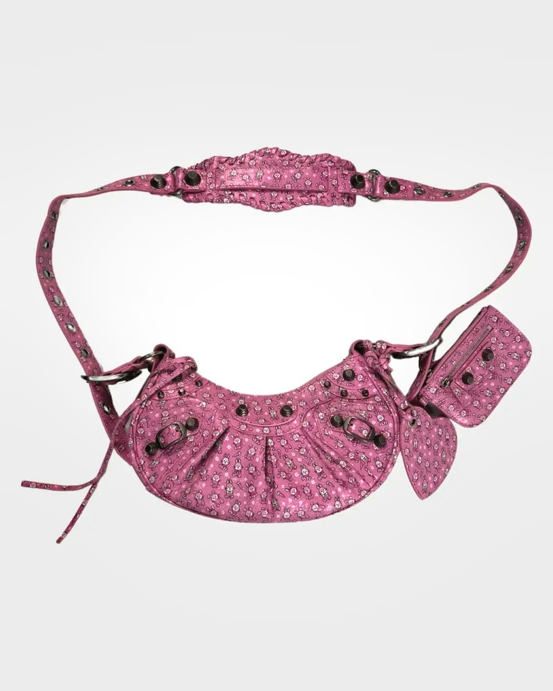 발렌시아가 르 카골 백 한정판 버니 핑크 상품이미지5