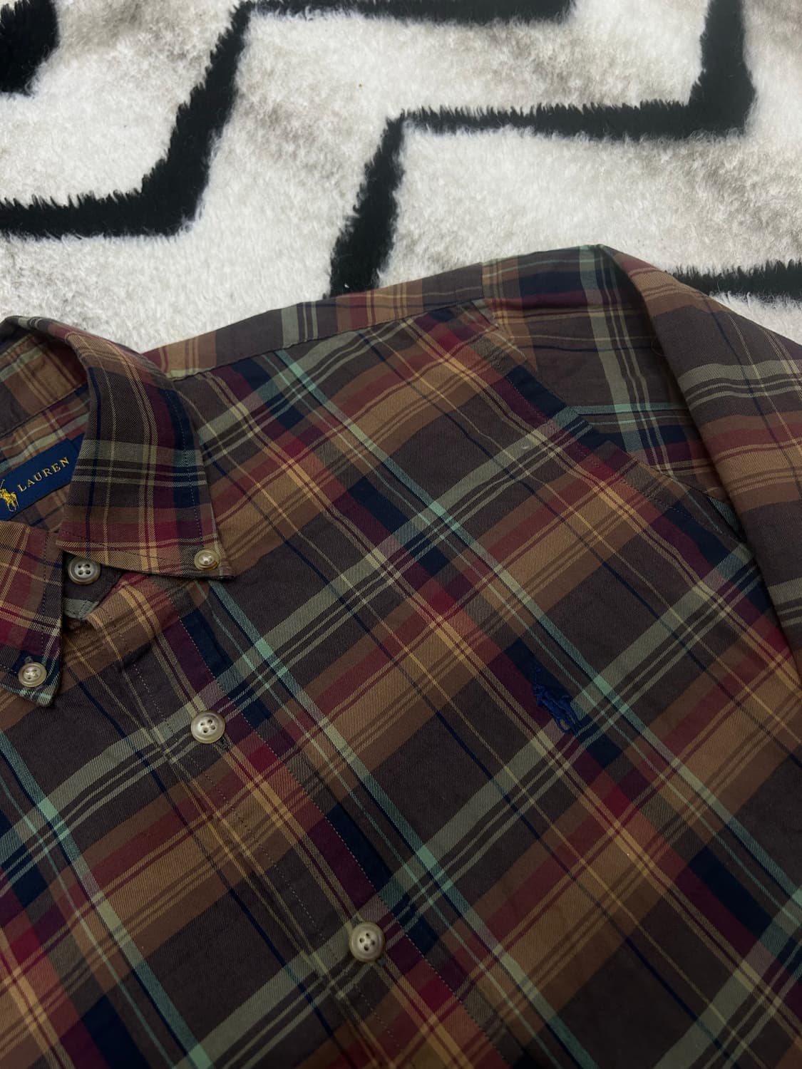 [M]폴로랄프로렌 클래식 체크 셔츠 상품이미지1