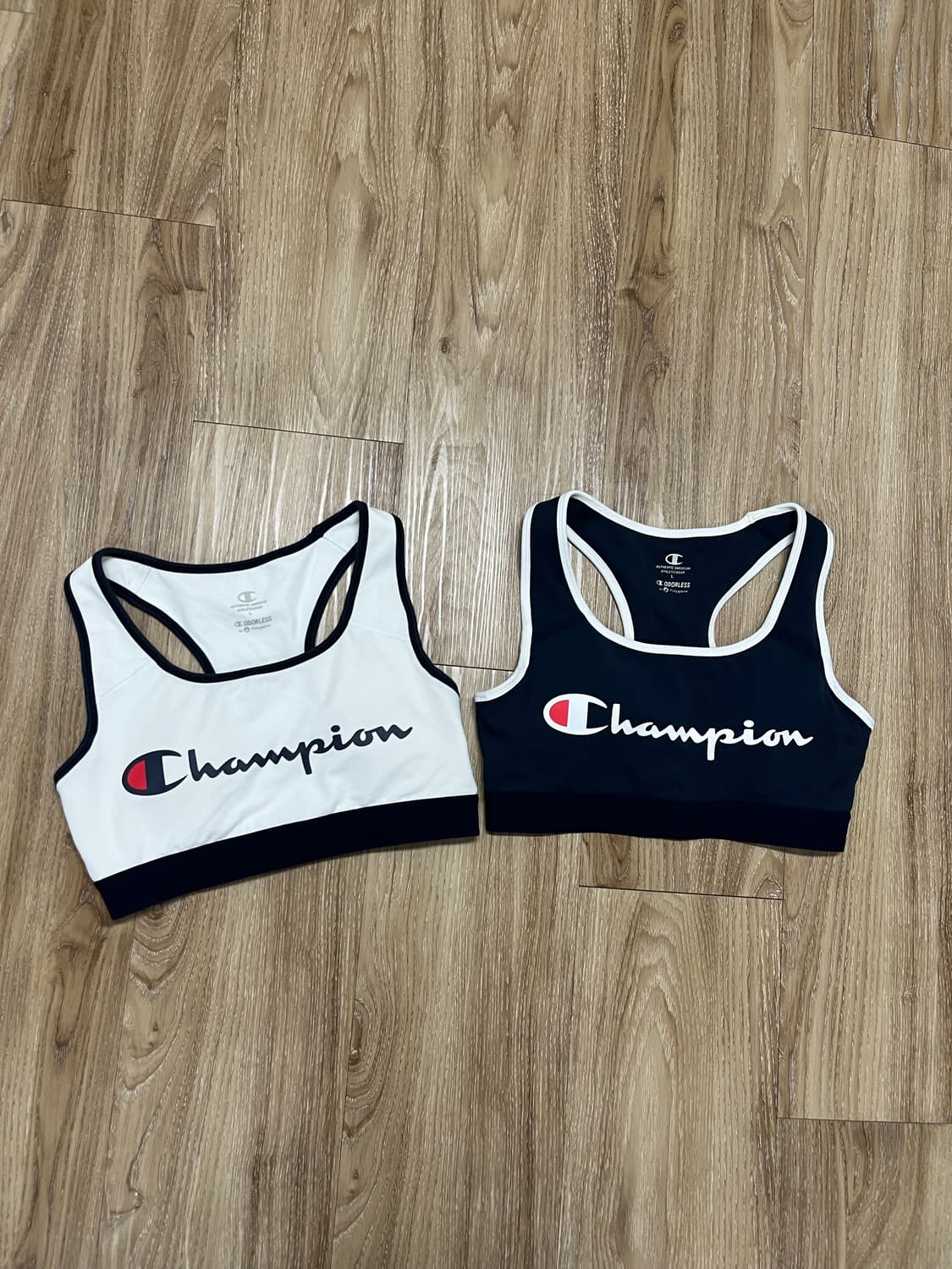 챔피언 스포츠 브라탑 L 2장 일괄 상품이미지1