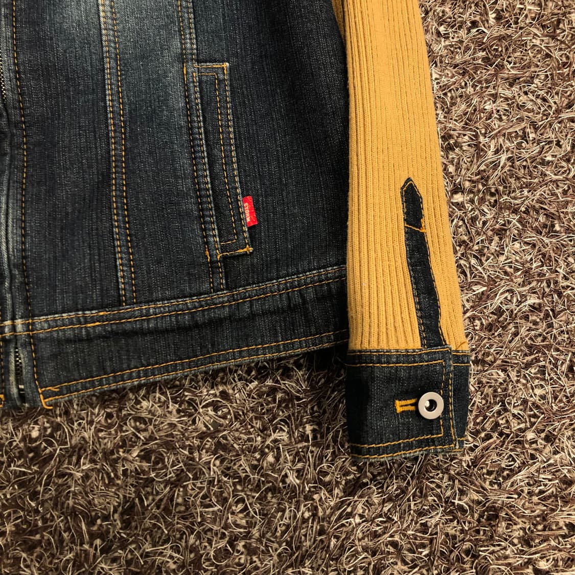 292513 STORM 데님 니트 자켓 상품이미지3