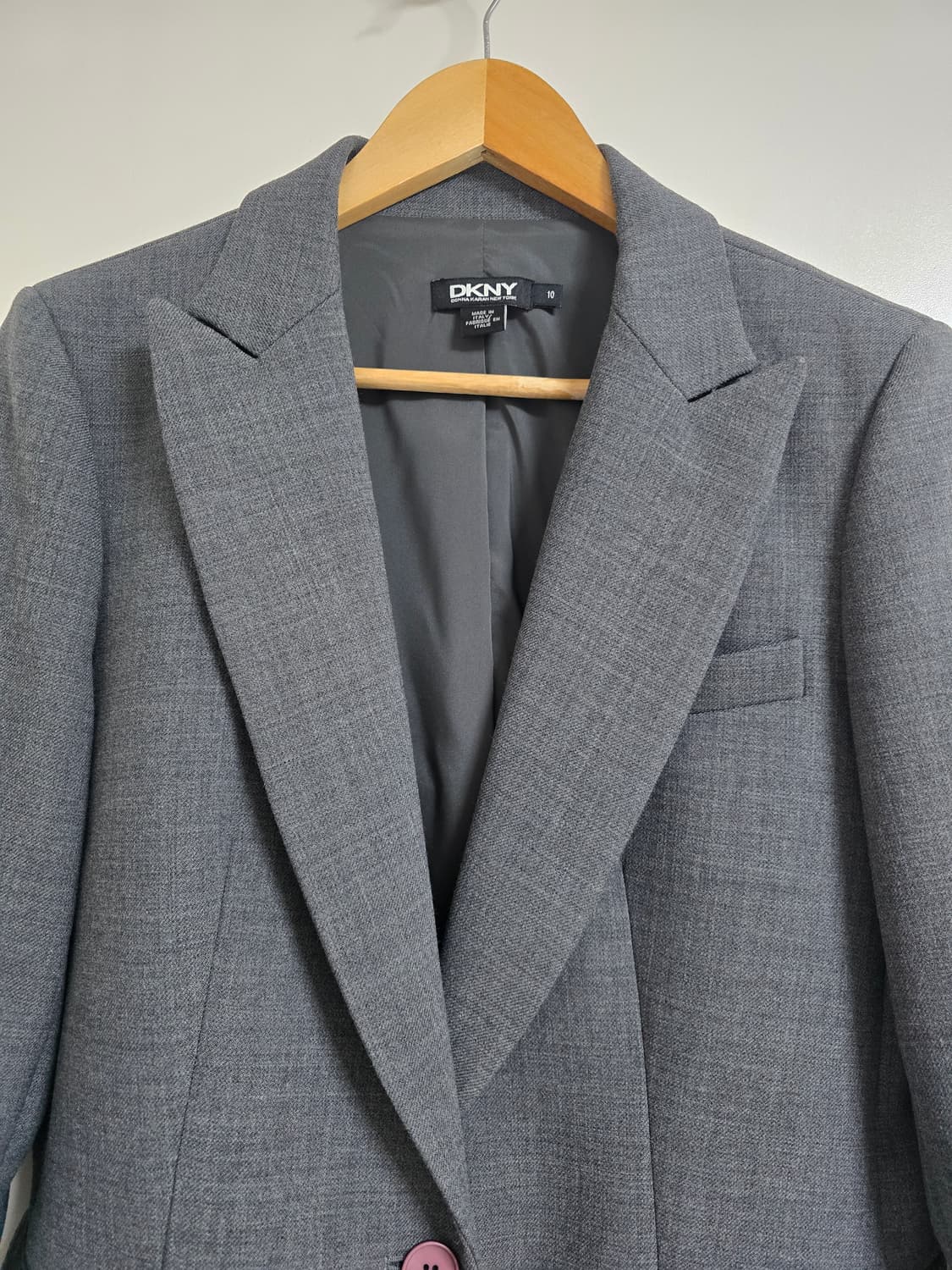 DKNY 도나카란 울 블렌드 블레이저 made in italy 상품이미지2