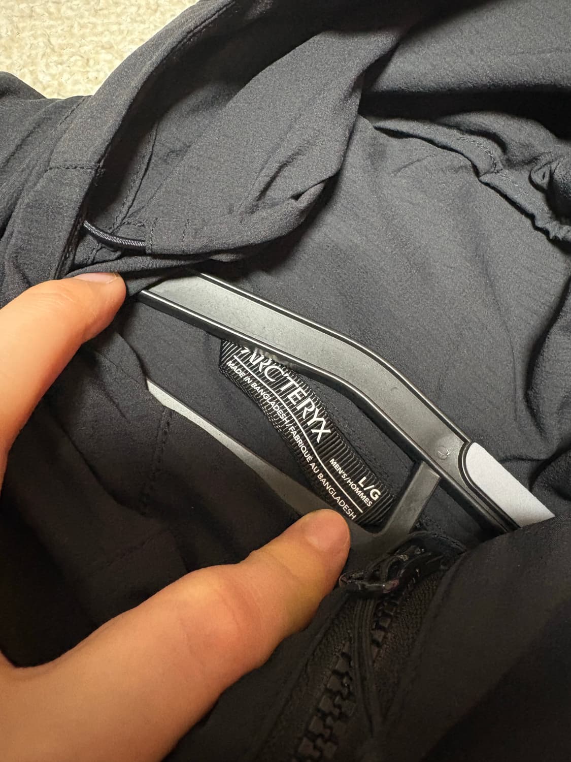 아크테릭스 스쿼미시후드 L사이즈판매합니다 상품이미지3