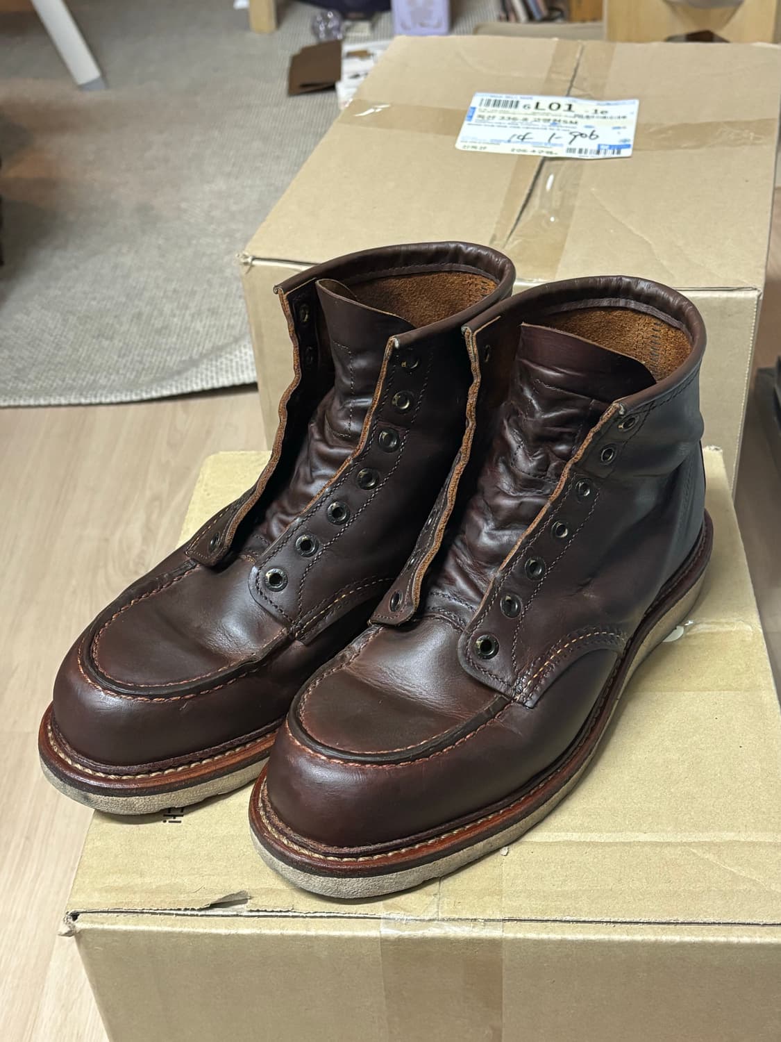 레드윙 6인치 클래식 목토 (1907) 265사이즈  상품이미지2