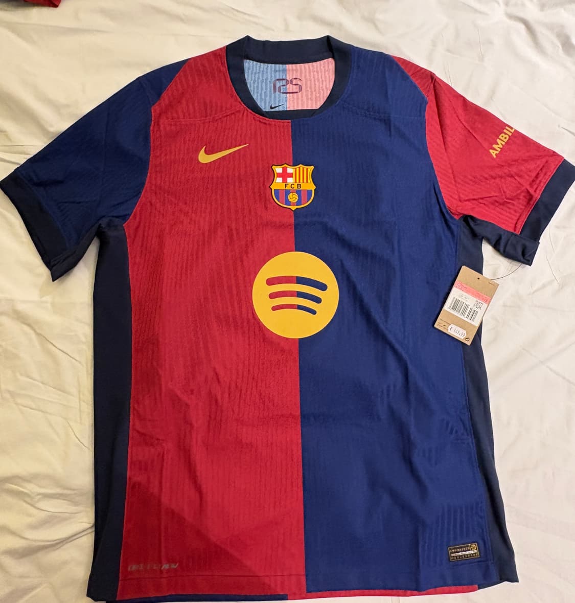 [스페인 캄프 누 직구] 24/25 FC 바르셀로나 어센틱 L 상품이미지1