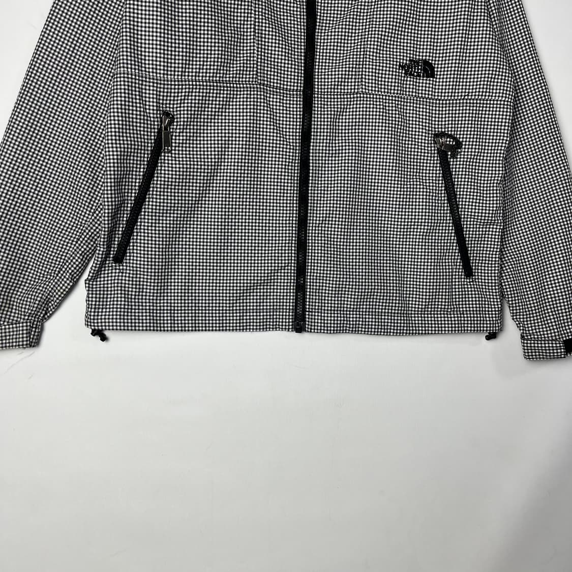 [The North Face] 노스페이스 깅엄체크 후드 바람막이 자켓 상품이미지4