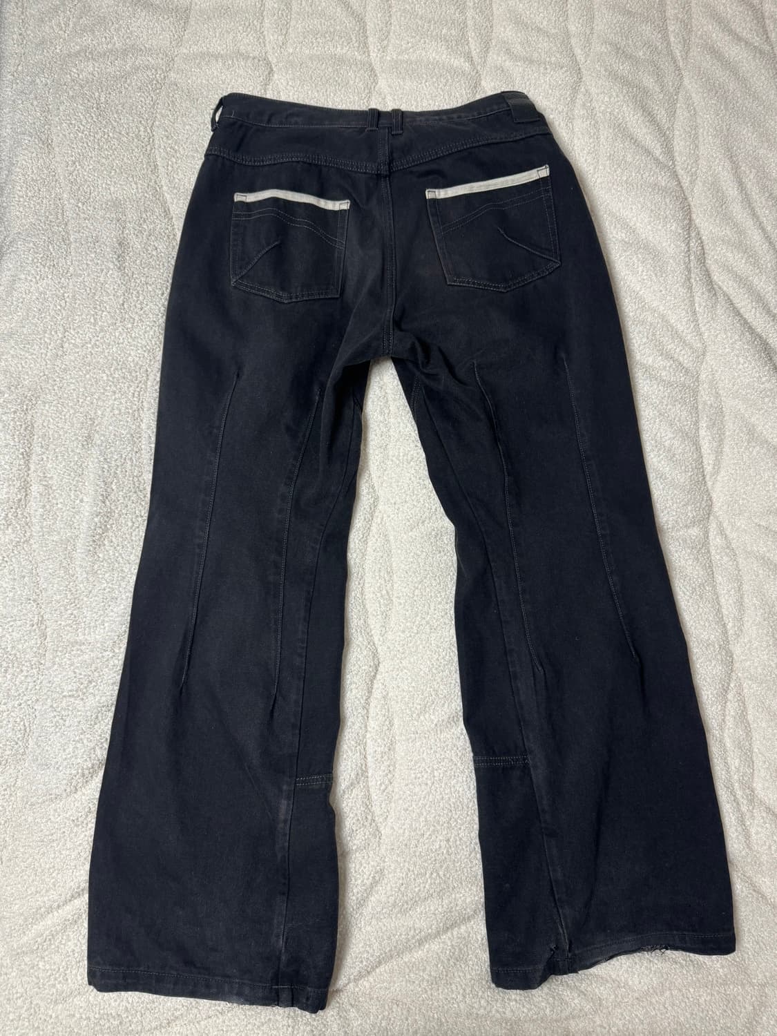 (착샷0)ETCE CURVED PANEL DENIM PANTS 2.0 L 상품이미지5