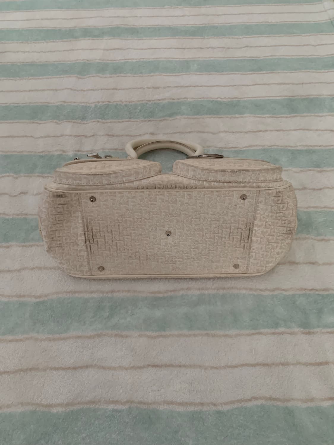 빈티지 디올 볼링백 토트백 정품 상품이미지7