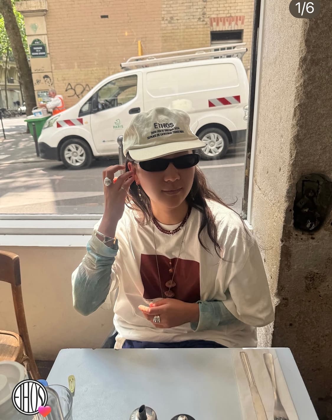 새상품) 에토스 파리 볼캡 라이트베이지 상품이미지6