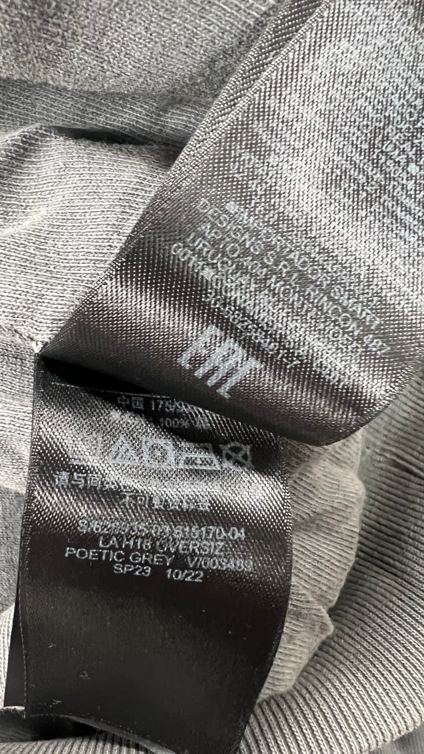 (새상품)이지갭 풀오버후디 포에틱그레이 S 상품이미지5