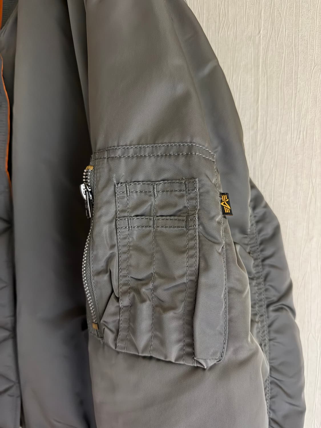 알파인더스트리 ma-1 건메탈 그레이 XXL 상품이미지3