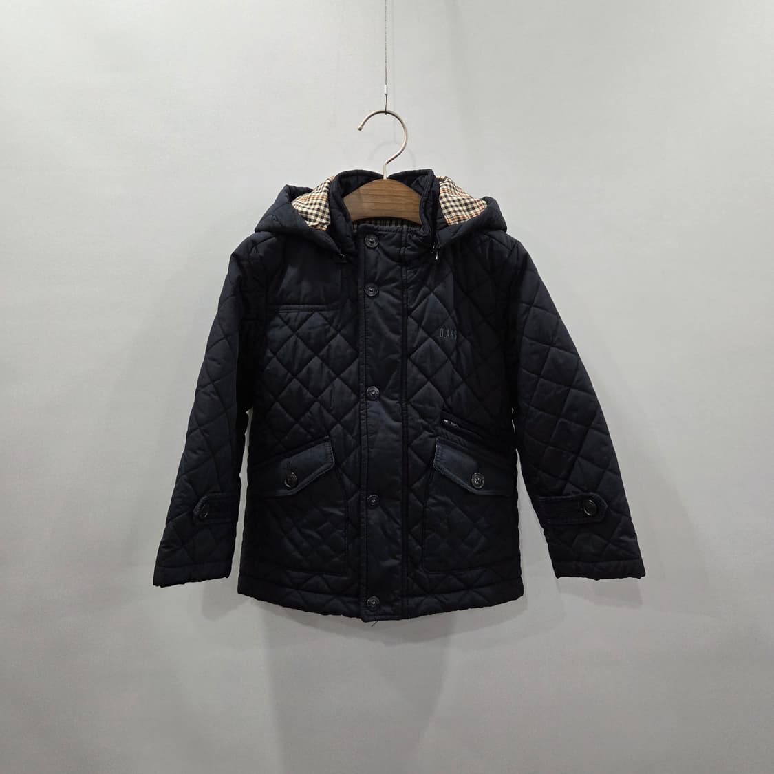 닥스 키즈 퀼팅자켓 네이비 110/5Y  상품이미지1