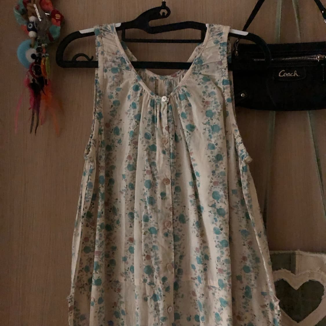 Vintage Floral Cotton dress 상품이미지3