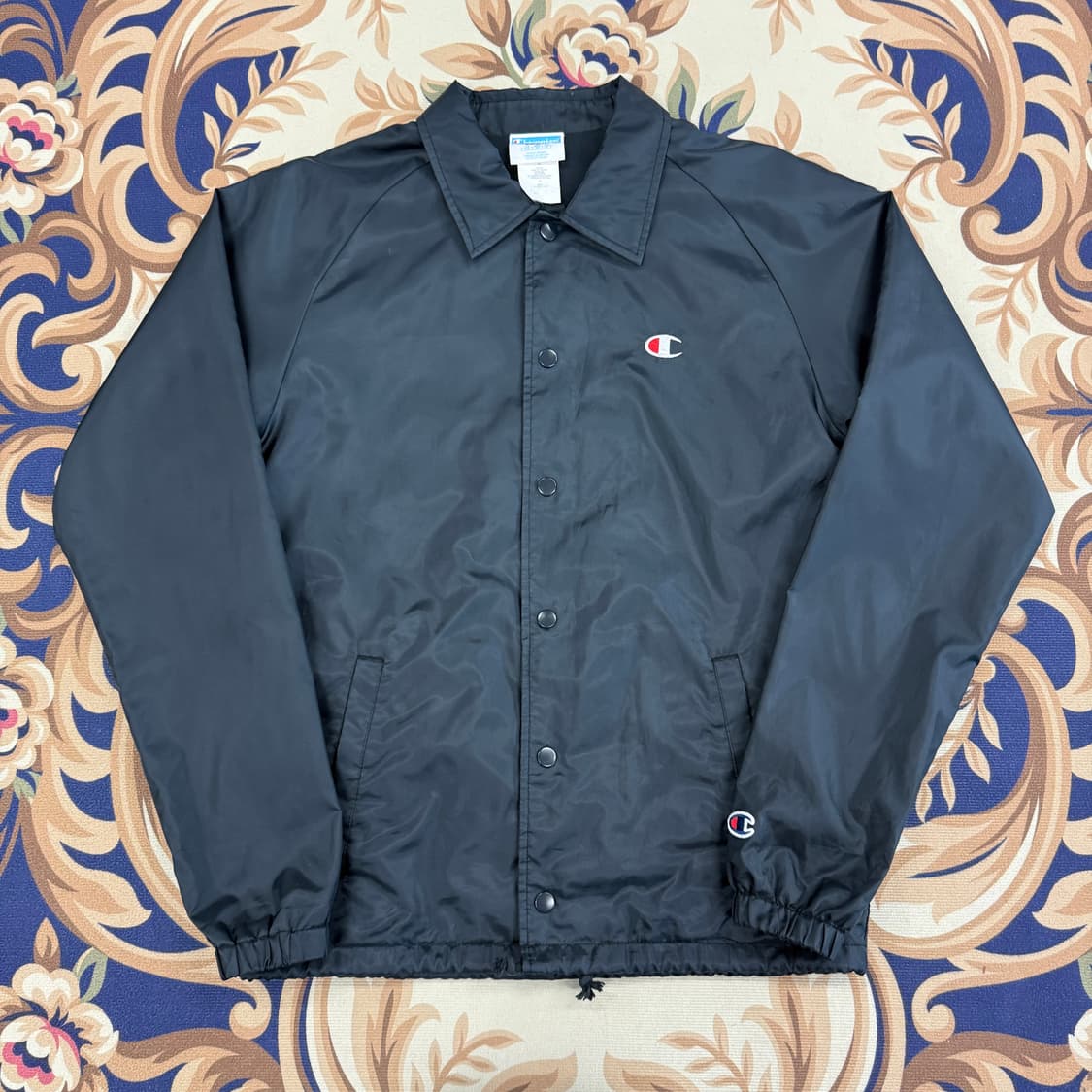 (S)챔피언 Champion 스몰로고 코치자켓(블랙) 상품이미지1