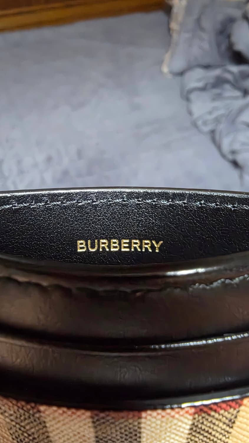 (정품) 버버리 빈티지 체크 카드지갑/남녀공용/개인/팝니다. 상품이미지4