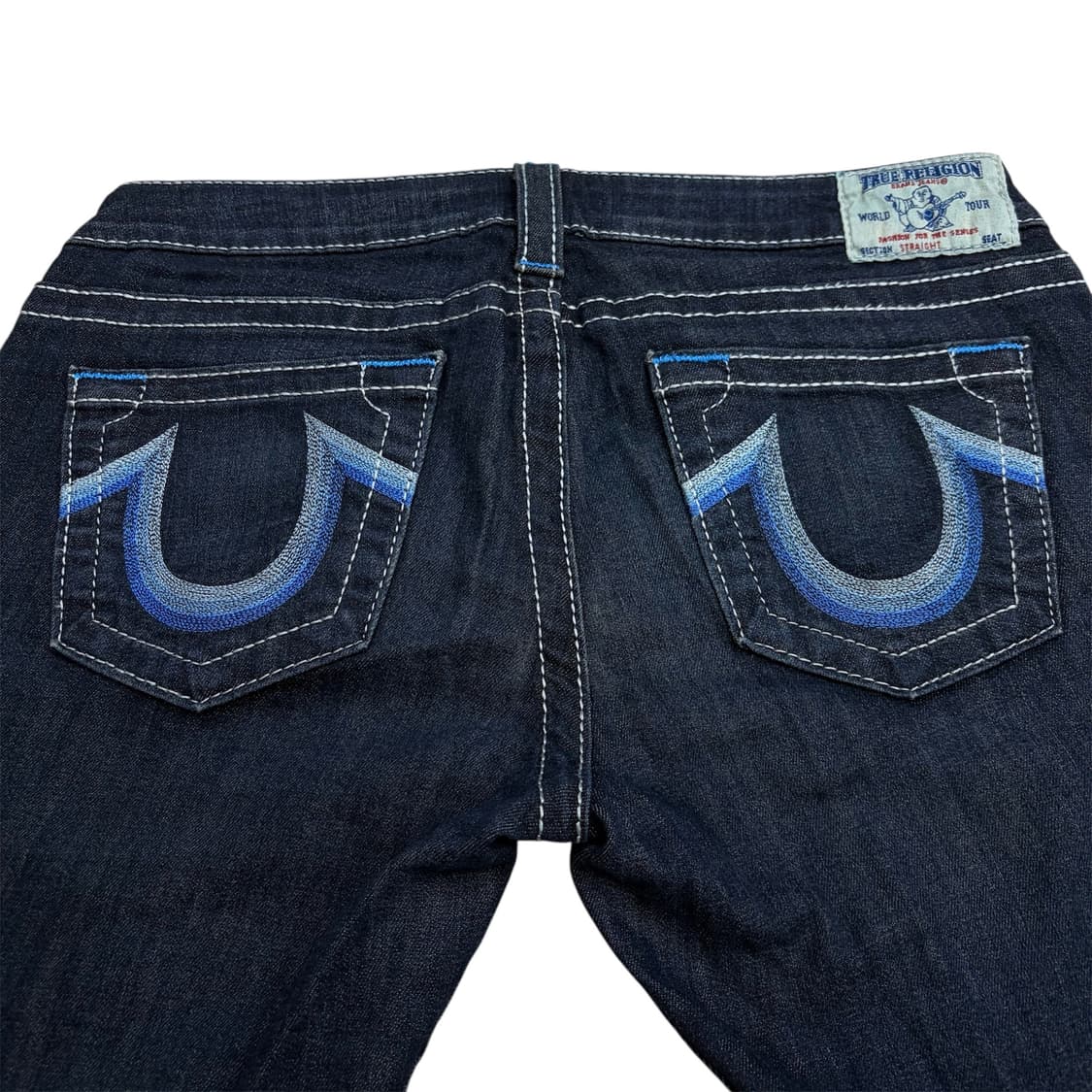 트루릴리젼 USA 여성 스트레이트 스판 데님 팬츠 (30) 실측 32 쯤 상품이미지3