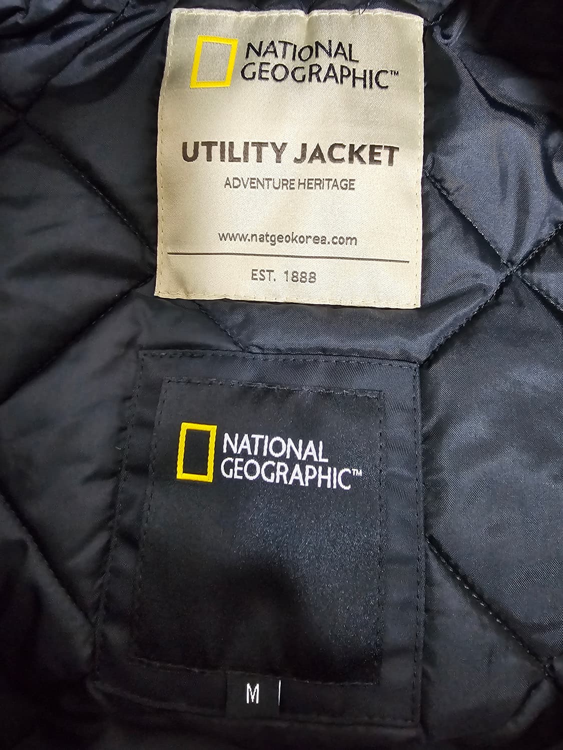 내셔널지오그래픽 유틸리티 블랙 봄버 자켓 M 상품이미지3
