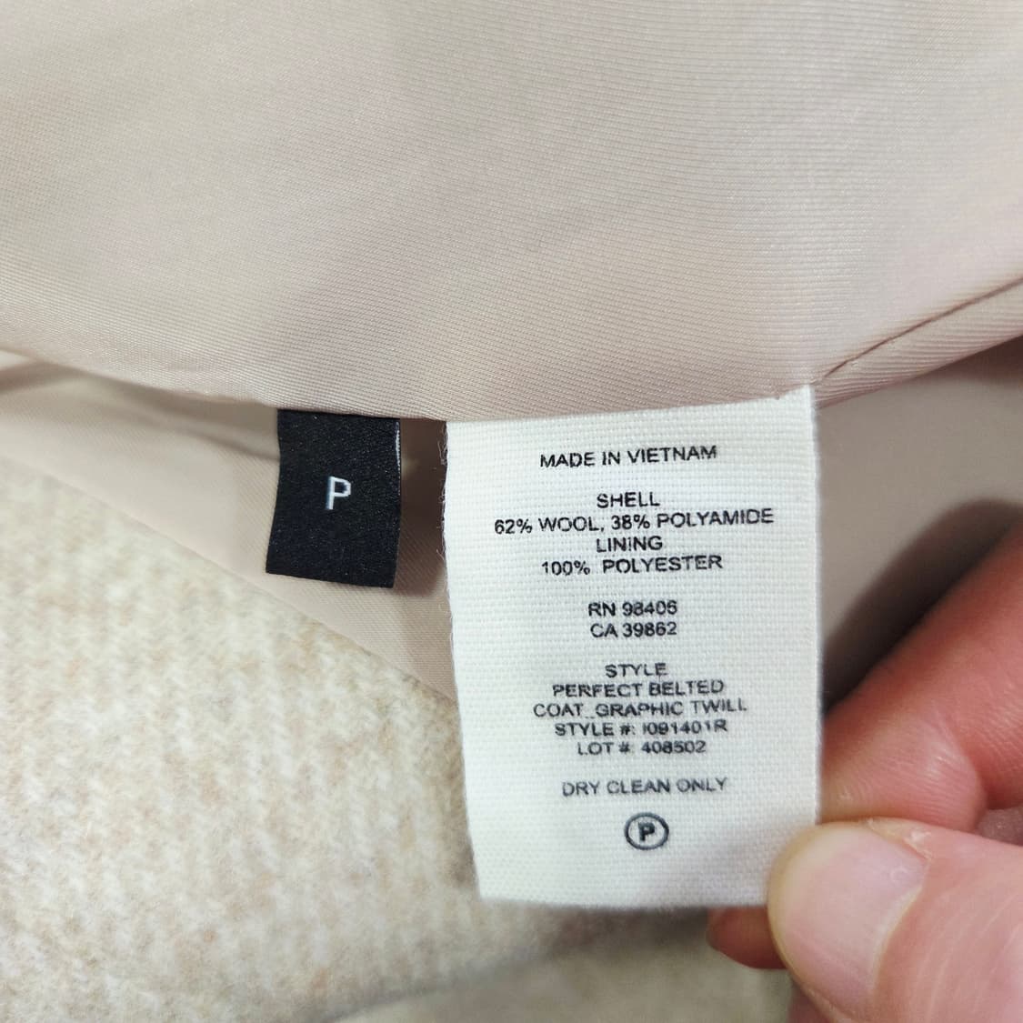 [THEORY] 띠어리 퍼펙트 벨티드 코트 여성 P 상품이미지10