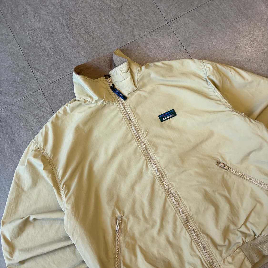 90s L.L.bean 90년대 미국 생산 엘엘빈 쓰리 시즌 베이지 웜업 상품이미지2