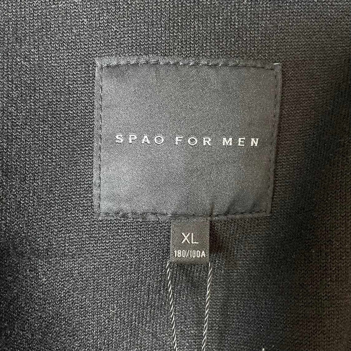 SPAO FOR MEN 블랙 원포켓 숏 자켓 XL 상품이미지7