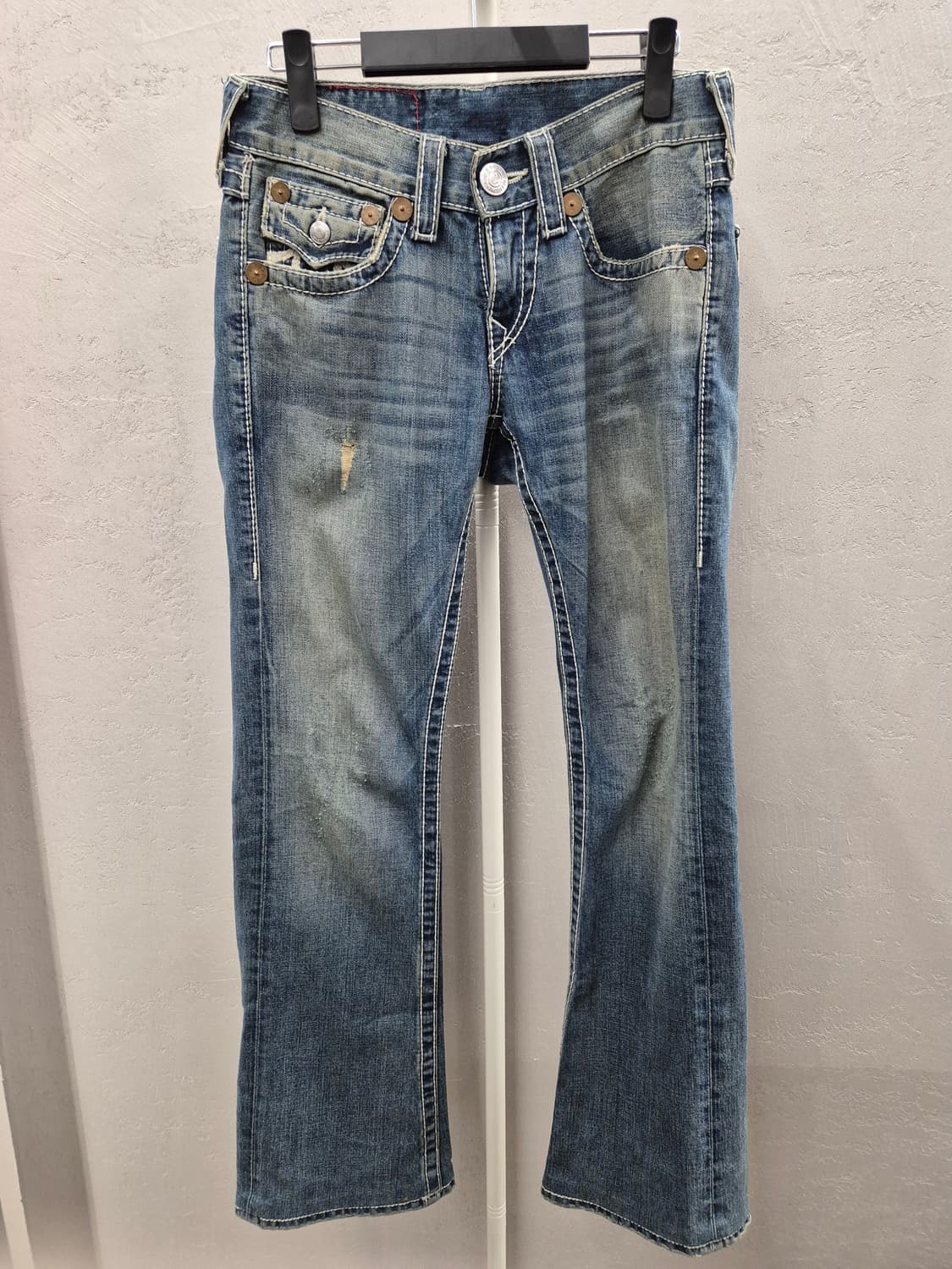 트루릴리전 레인보우 빌리 청바지 28 상품이미지2