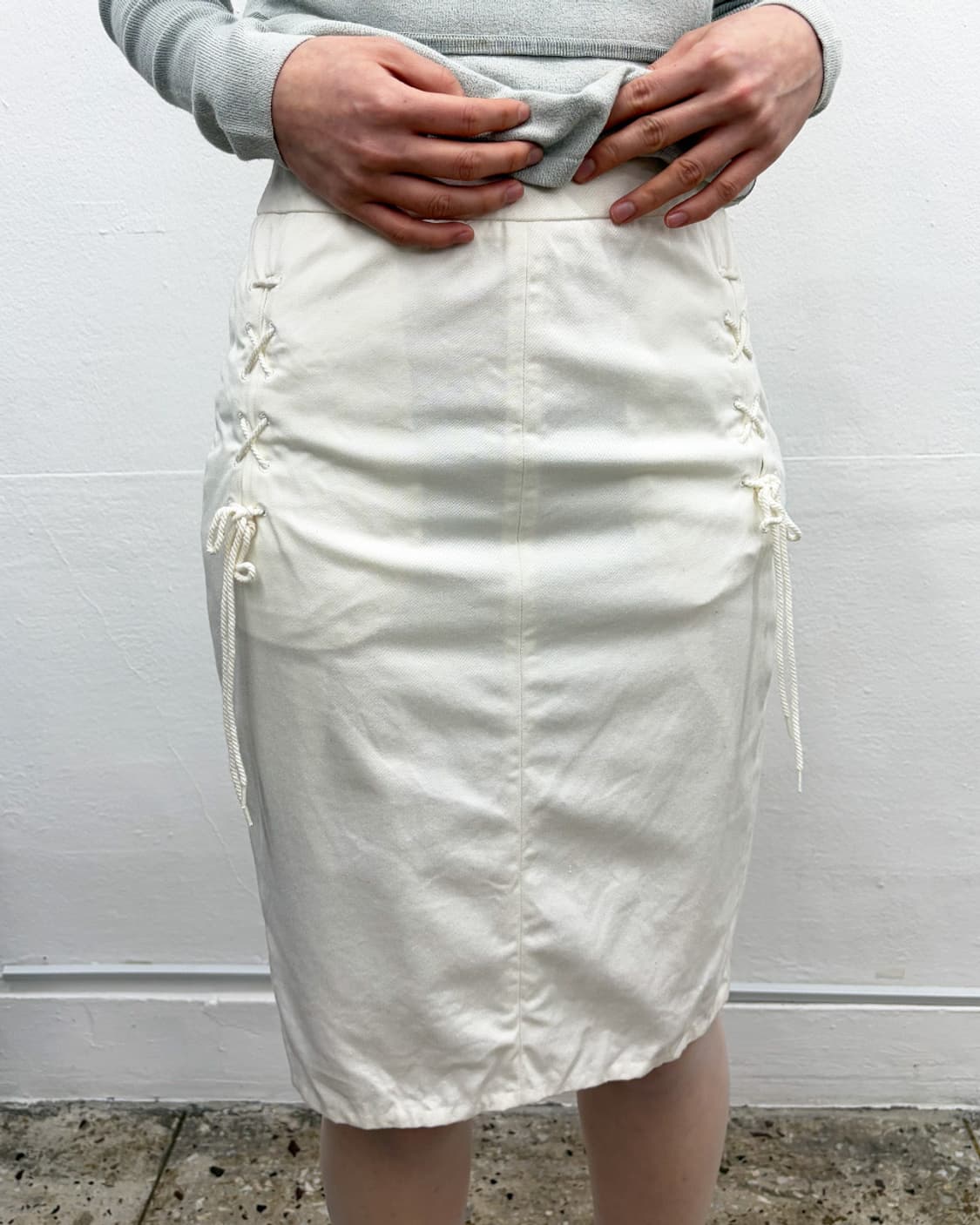 지방시 레이스업 스커트 상품이미지4