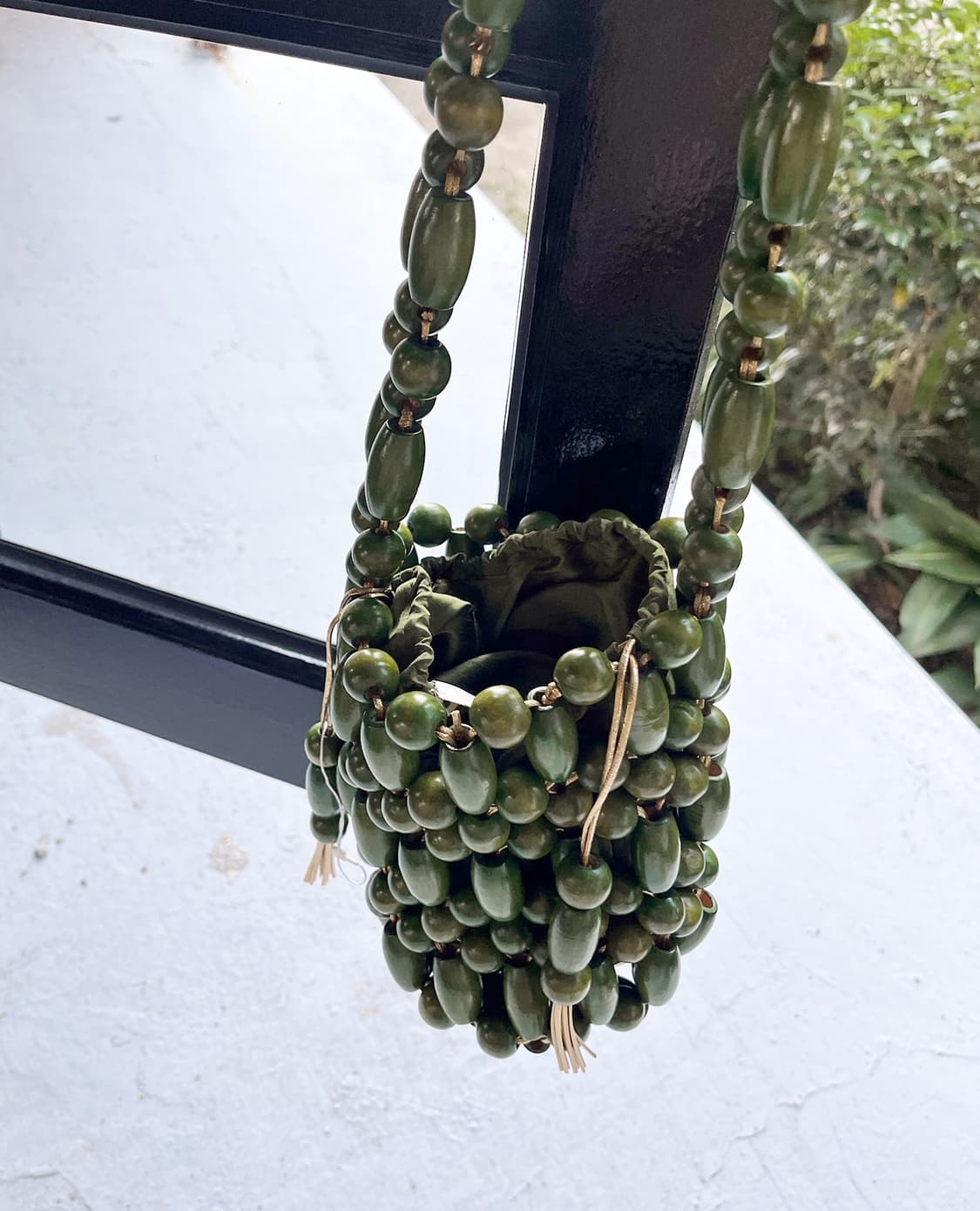 VANINA wood bead shoulder bag 상품이미지6