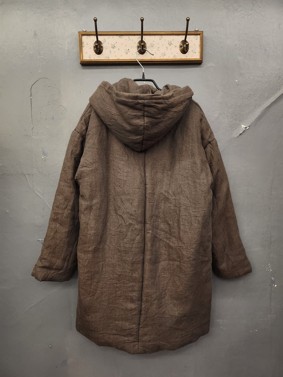 일본빈티지 사만사모스 린넨패딩아우터 상품이미지6