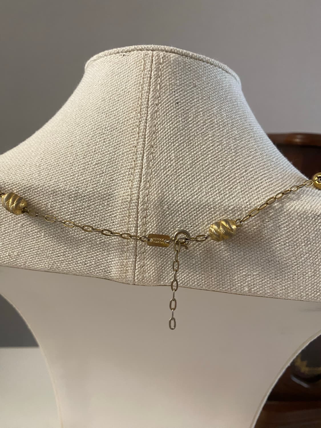 영국 빈티지 골드볼 becook london 목걸이 상품이미지5