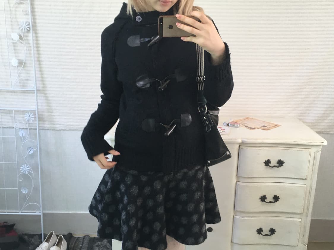 burberry wool duffle hood zip-up jacket 상품이미지3