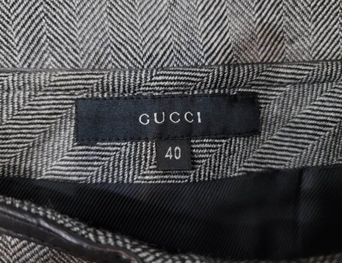 GUCCI 구찌 헤링본 울스커트 27
 상품이미지5