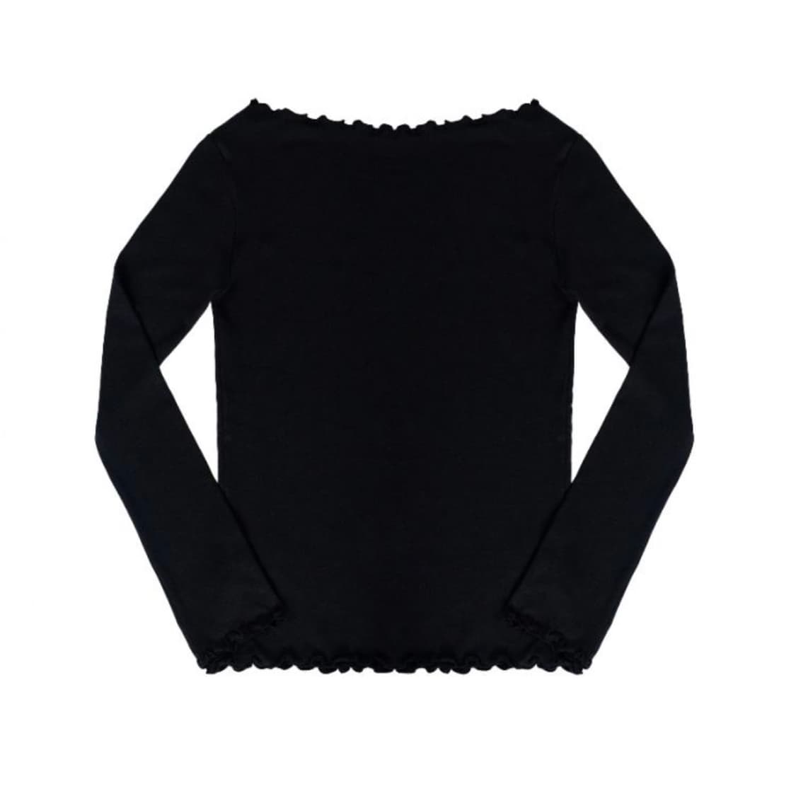 [택포] Butterfly bliss long sleeve black 상품이미지2