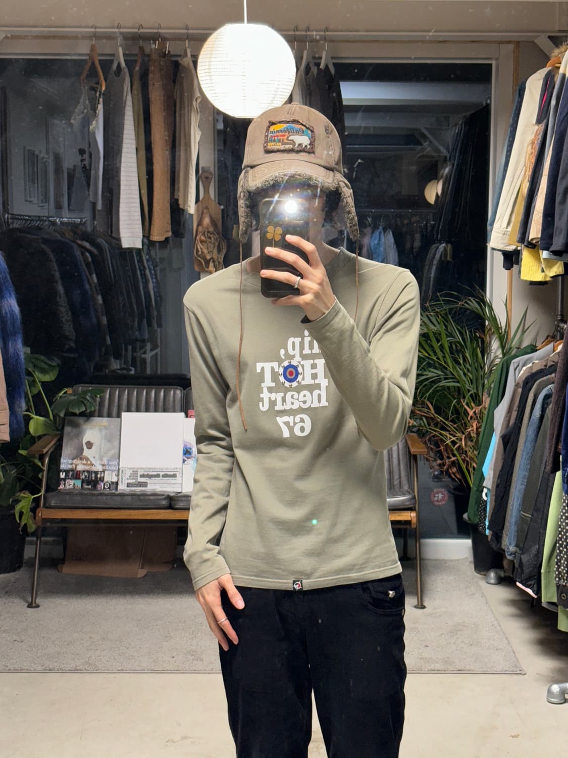 빈티지 트루퍼 캡 상품이미지3