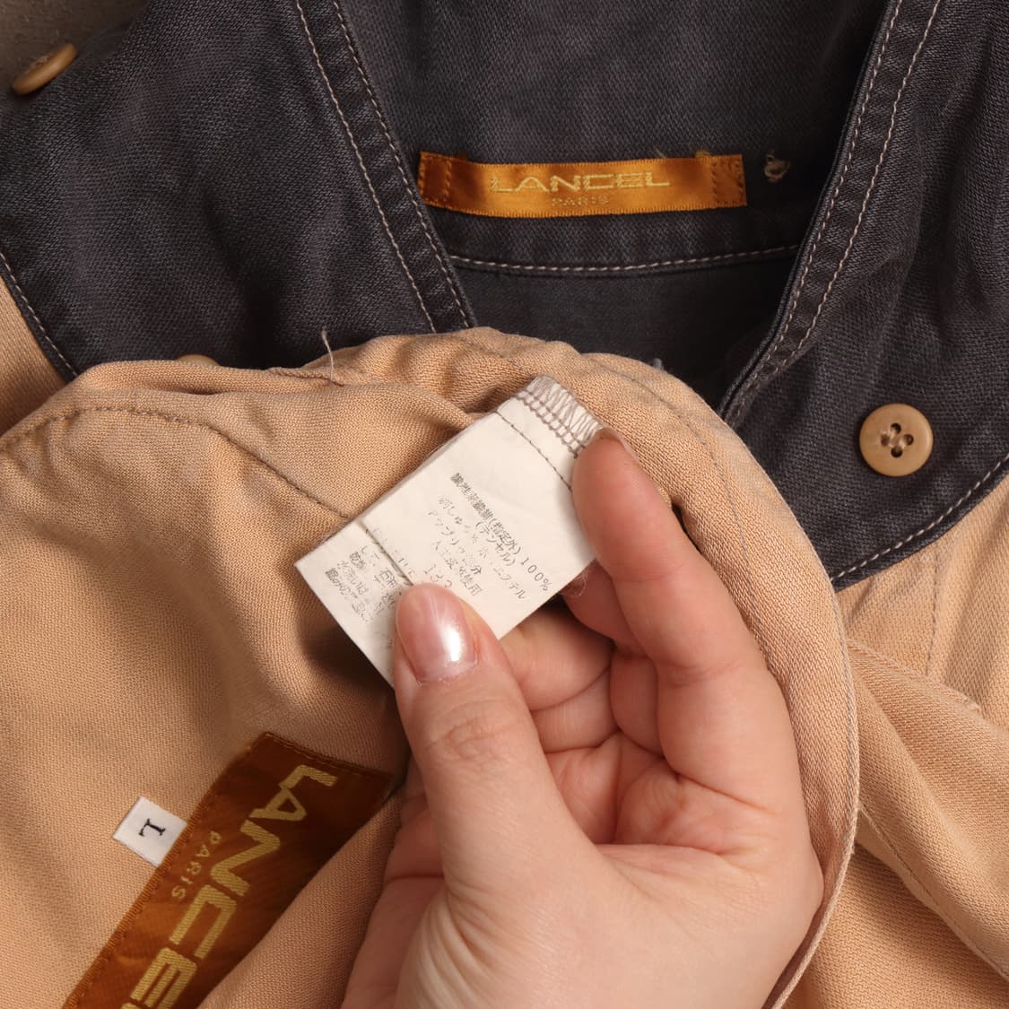 90's 일본빈티지 코튼 퍼티그 자켓 A1847 상품이미지4