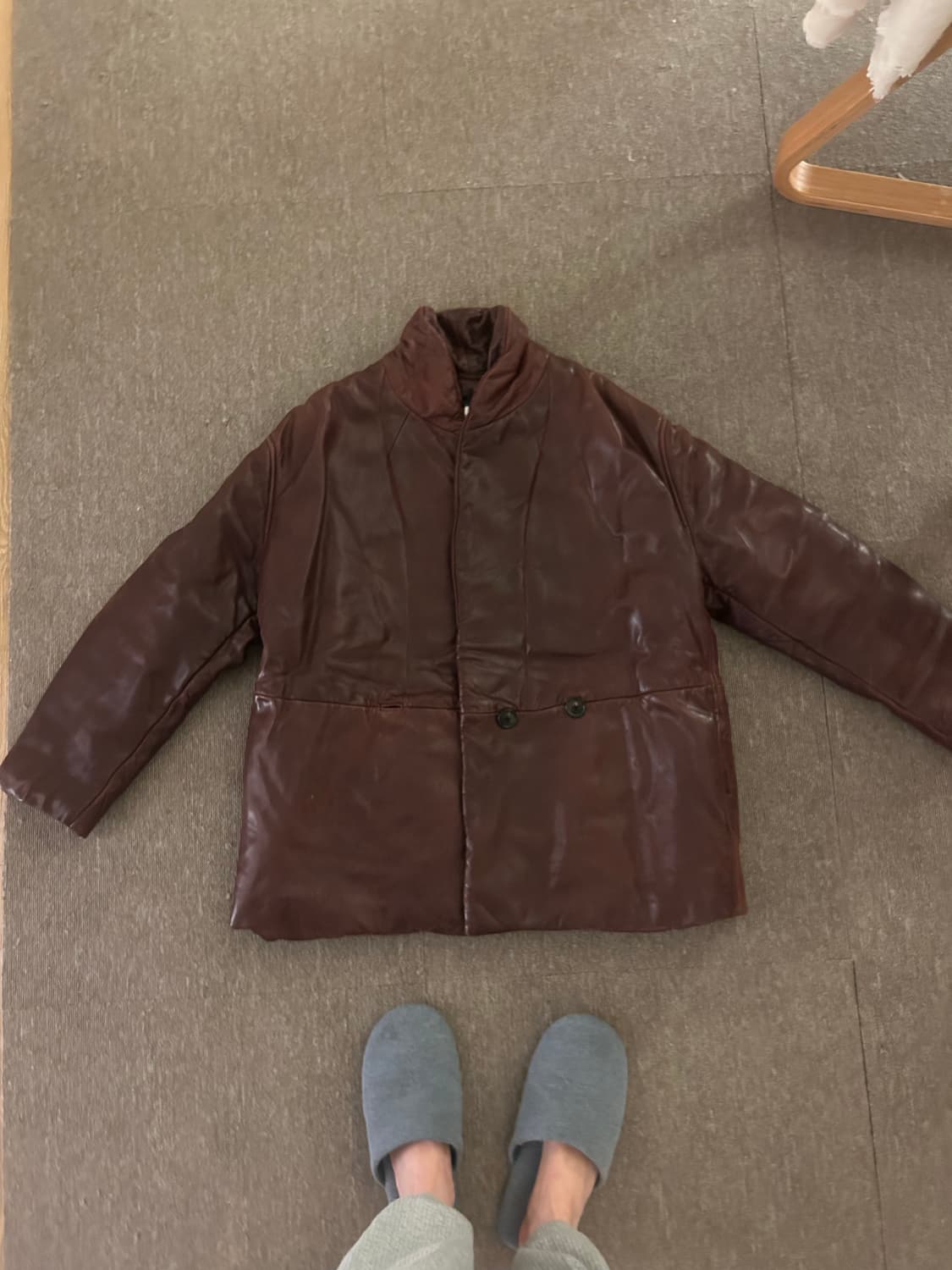 이자벨마랑 레더 점퍼 상품이미지2