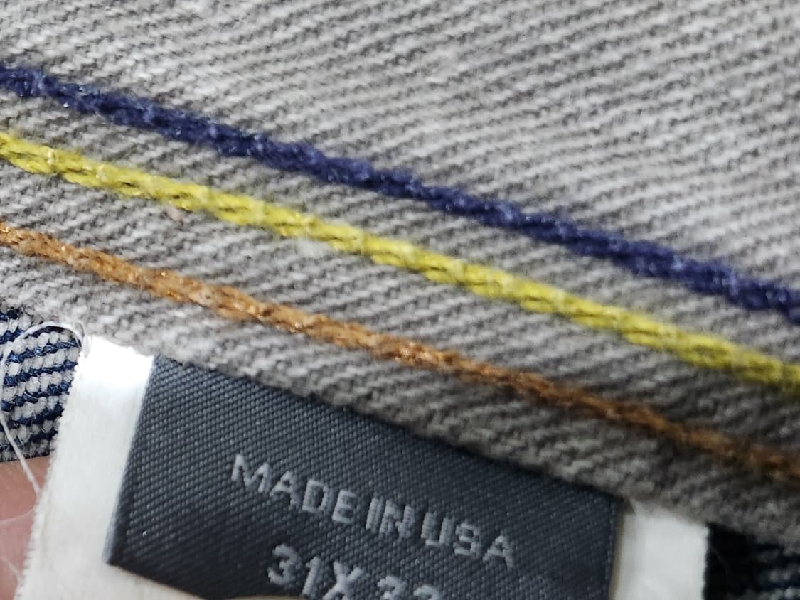 아르마니 익스체인지 빈티지 블루 워싱 팬츠 - 31 상품이미지9