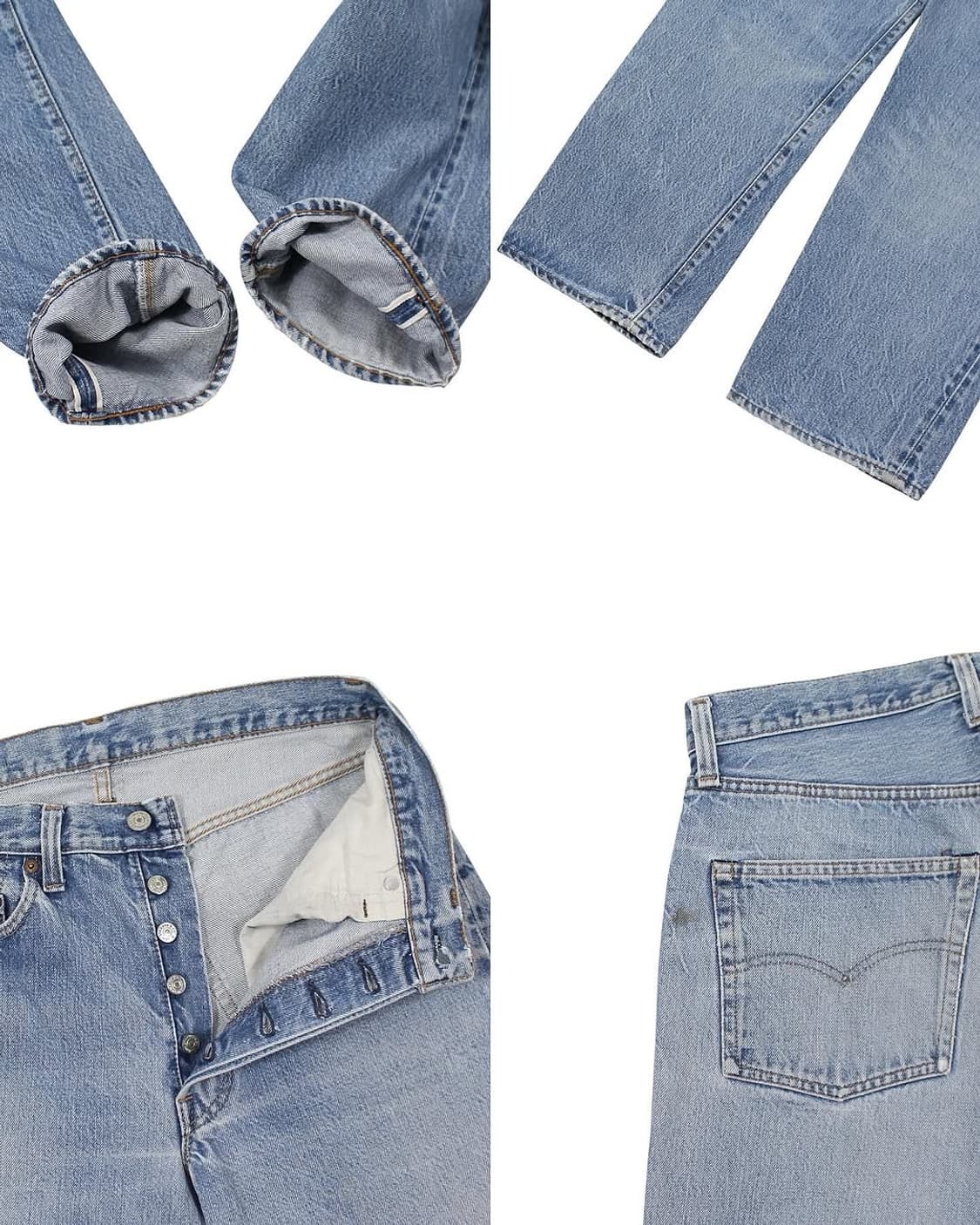 1979 USA 리바이스 501 셀비지 66후기 데님 팬츠 빈티지 미국제 상품이미지8