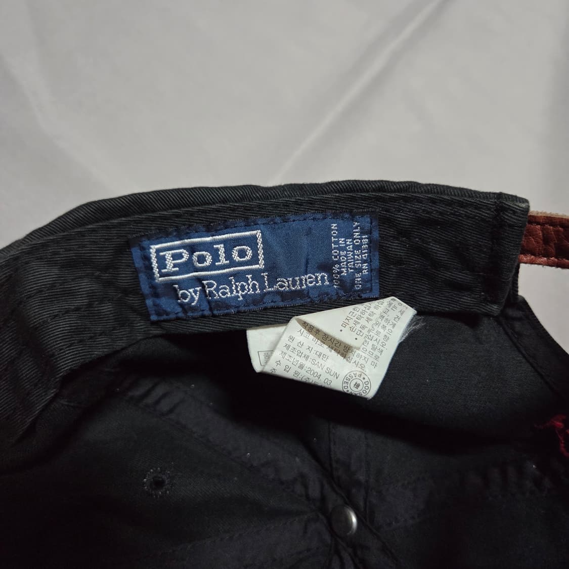 00s Vintage Polo Ralph Lauren Ball Cap 상품이미지6