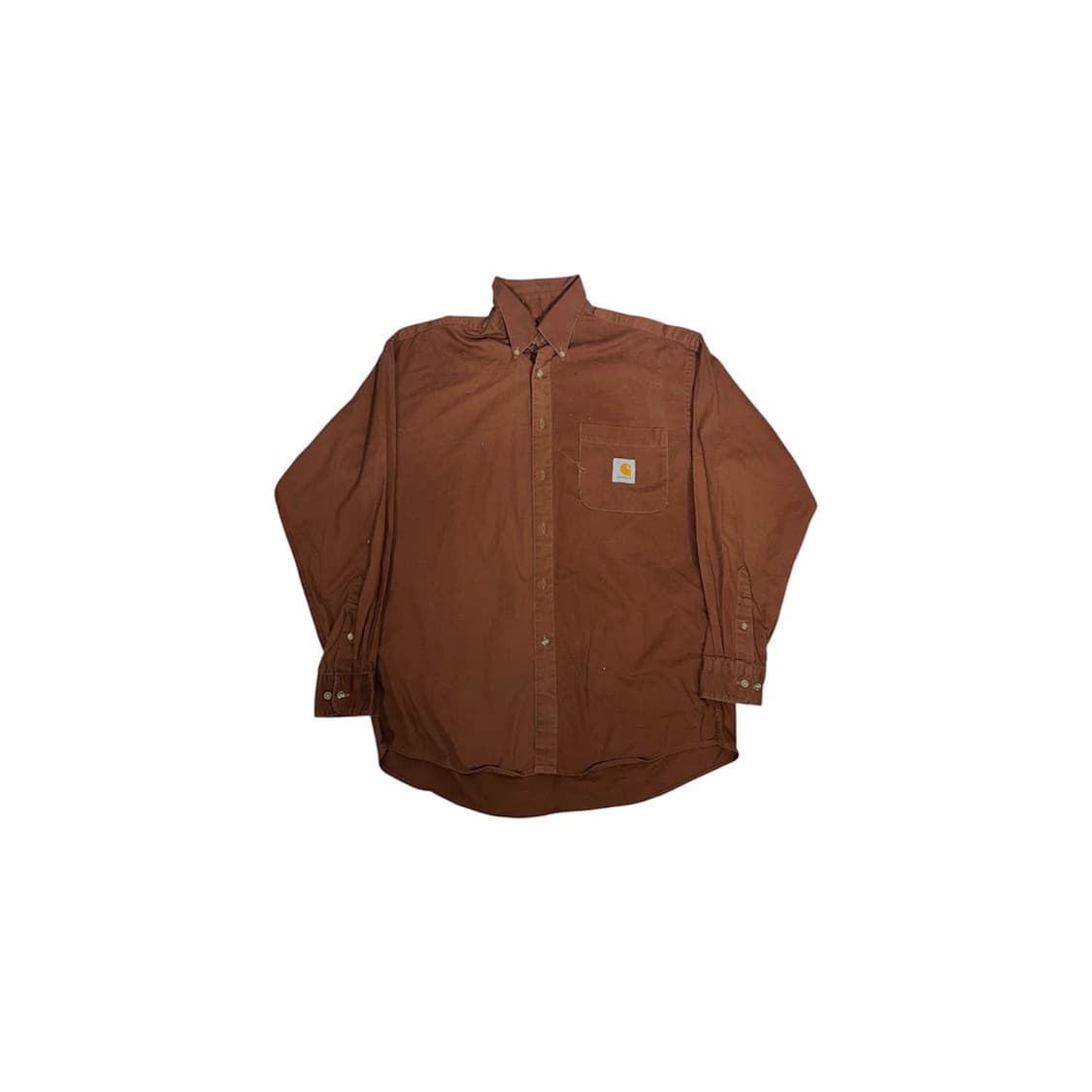 칼하크 브라운 워크 셔츠 솔리드 셔츠 M 상품이미지5