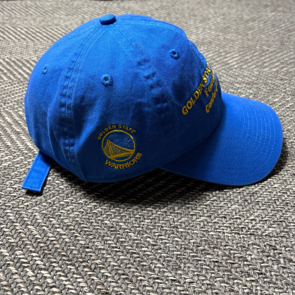 newera 골든스테이트 워리어스 파란색 볼캡(OS) 상품이미지3