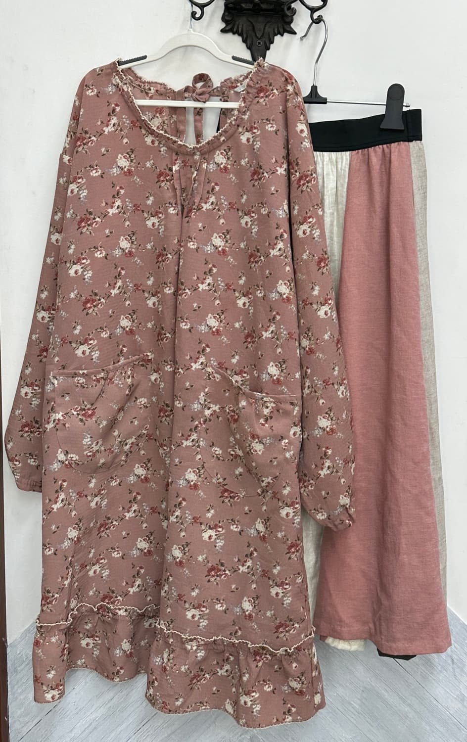 🌷하구미의 플라워 코디세트🌷프릴 롱스커트 러블리 원피스 상품이미지4