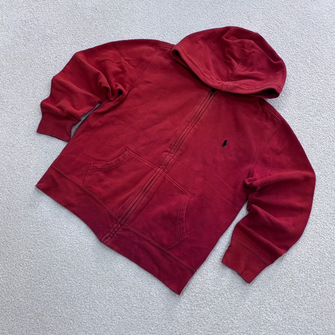 M 폴로랄프로렌 빨간 포니 후드집업 0331E 상품이미지1