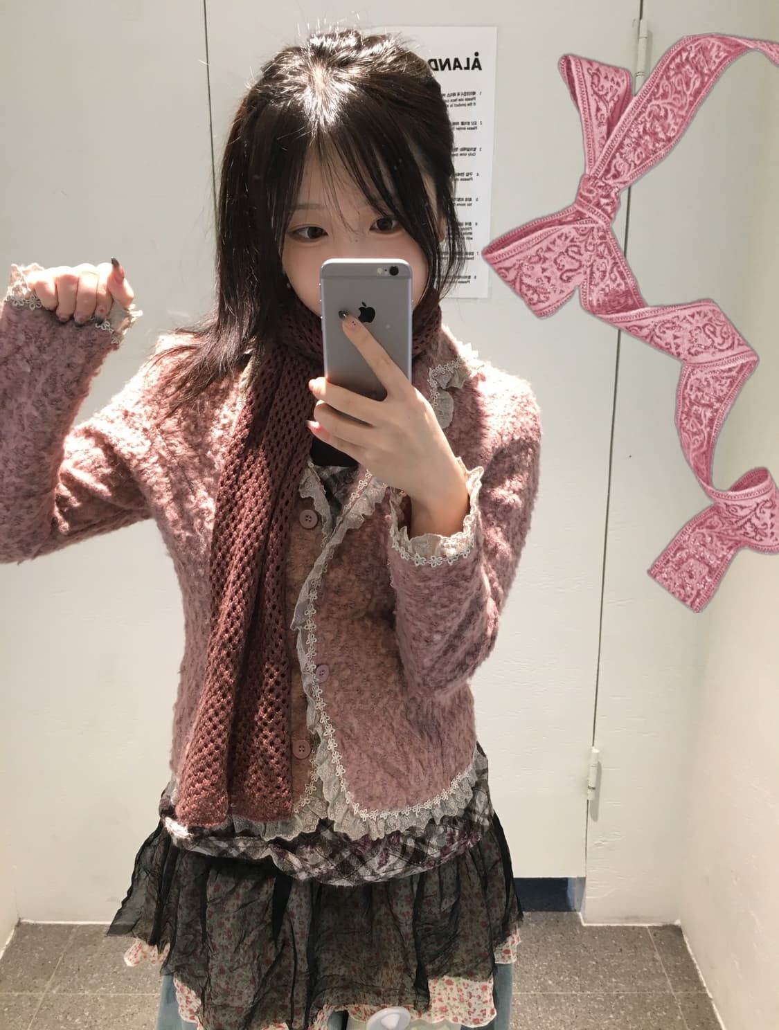 빈티지 플라워 딸기잼 코디세트  상품이미지2